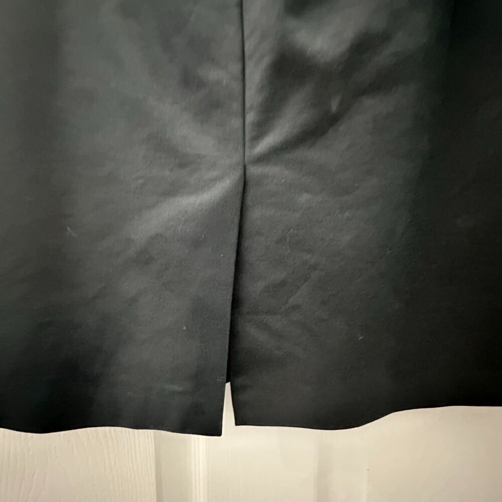 Banana Republic Black Suit Pencil Skirt Size 12 - Picture 5 of 9